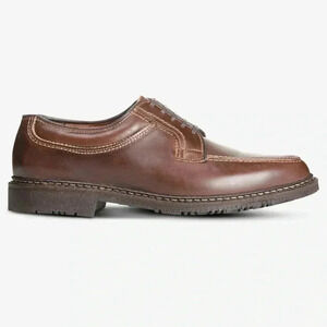 [7.5D]Allen Edmonds Wilbert Men Comfort Shoe  Brown Leather Oxford Dress Shoes.